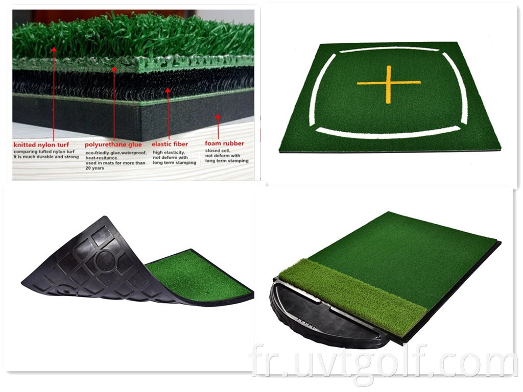 YGT Nouveau produit à 3 trous portable Postable Green Golf pour la pratique du country club